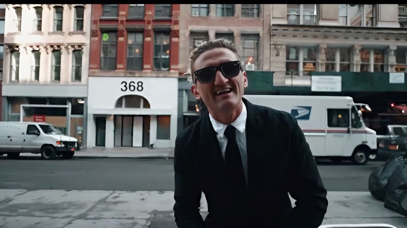 Casey Neistat outside 368 Broadway