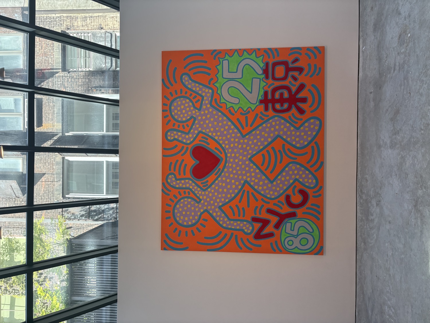 Keith Haring Sister Cities New York Tokyo 1985